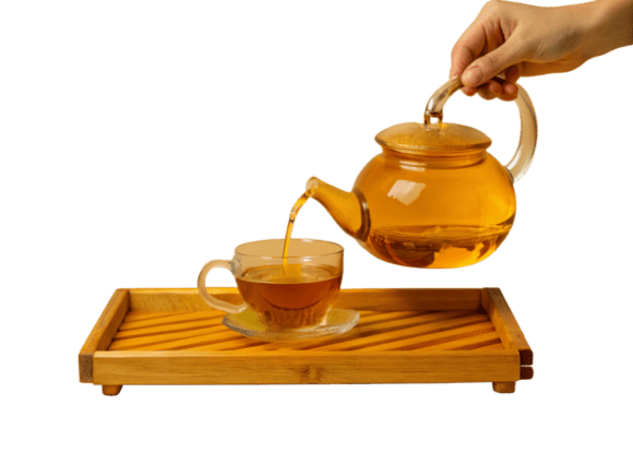 3D Hand Pouring Tea into Cup PNG File Graphics and Freebies Review