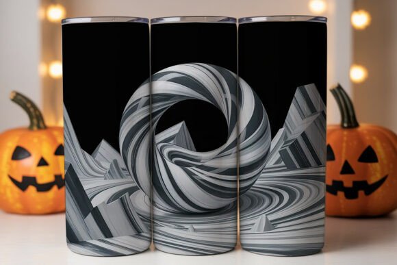 Abstract 3D Marble Tumbler Wrap Graphics Review